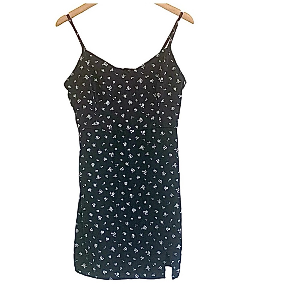 Hollister | Floral mini sundress spaghetti strap size large